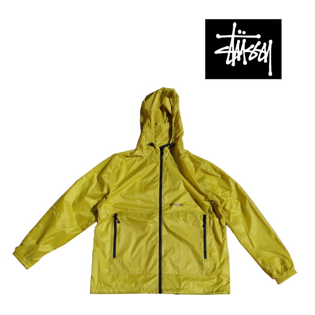 STUSSY ステューシー テク リップストップ ジャケット TECH RIPSTOP JACKET YELLOW 115514