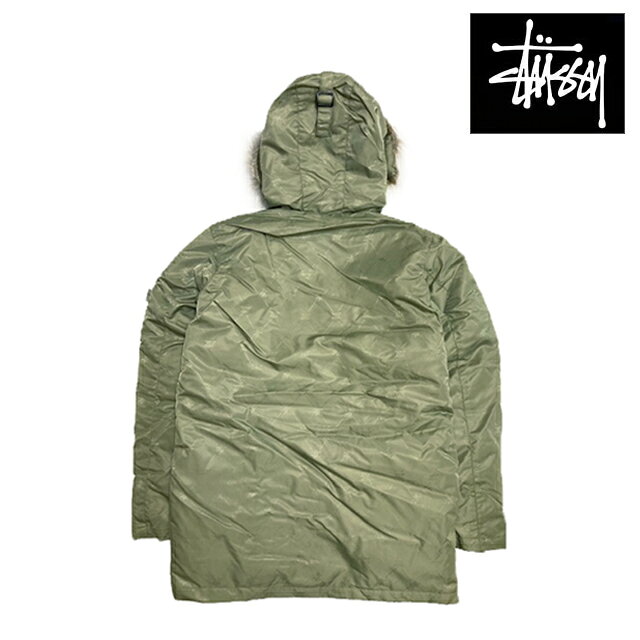 STUSSY ステューシー 25周年 ダウン パーカー XXV PARKA OLIVE 015525