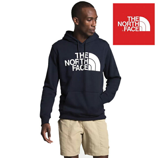 USA企画 THE NORTH FACE ザ ノースフェイス ハーフ ドーム プルオーバー フーディ HALF DOME PULLOVER HOODIE T87 AVIATOR NAVY/TNF WHITE パーカー