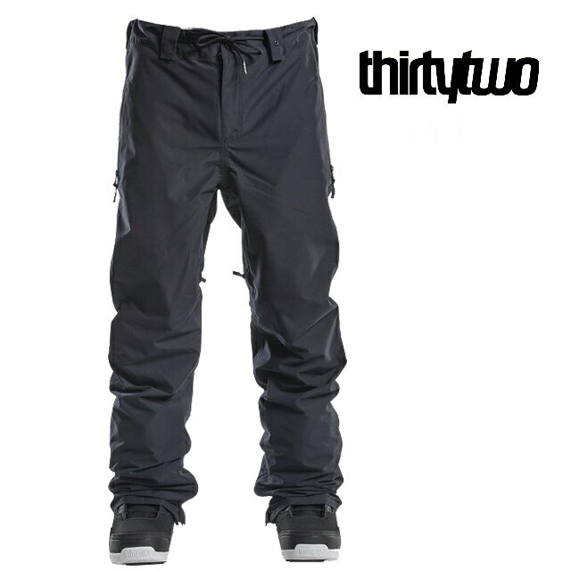 2022 THIRTYTWO 32 サーティーツー パンツ WOODERSON PANT BLACK メンズ スノボ