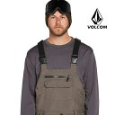 2022 VOLCOM ボルコム レイン ゴア ビブパンツ RAIN GORE BIB OVERALL DARK TEAK