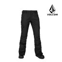 2020 VOLCOM ボルコム パンツ WOMEN'S BRIDGER INS PANT BLACK