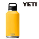 安心の日本発送!! YETI イエティ ランブラー 64 OZ ステンレス ボトル RAMBLER 64 OZ BOTTLE WITH CHUG CAP ALPINE YELLOW 水筒 釣り キャンプ