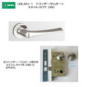 美和ロック MIWA レバーハンドル U9LA51-1 シリンダー/サムターン ステンレス製 ステンレスバフ(SB) 扉厚33-41mm用