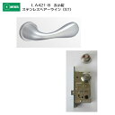 美和ロック MIWA レバーハンドル LA421-8 表示錠 ステンレス製 ステンレスヘアーライン(ST) 扉厚33-41mm用