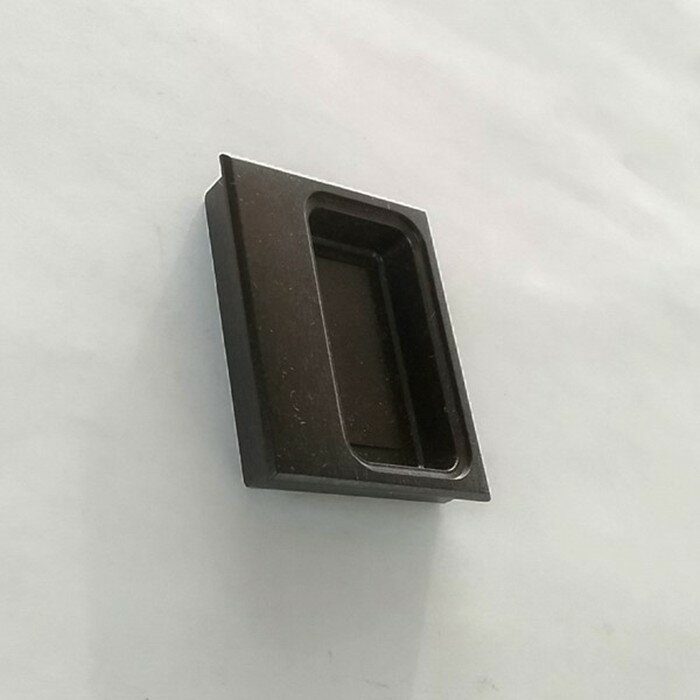 【訳あり】面取 袖付硯 黒檀 引手 サイズ中