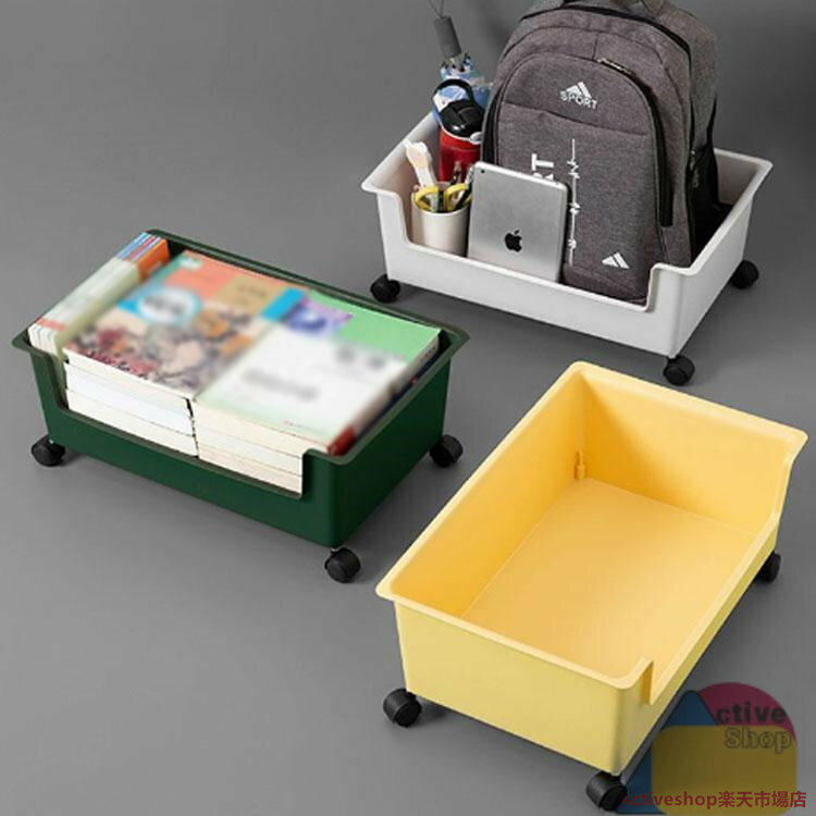 ワゴン キャスター付き 収納ワゴン ファイルワゴン pp 収納ラック 本 1段 すき間 スリム コンパクト キッチン隙間収納 洗面所 収納 ファイル収