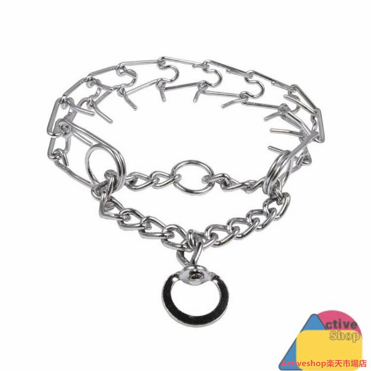 引っ張り防止のしつけに 犬 引っ張り防止 首輪 しつけ 訓練 トレーニング 首輪 イヌ いぬ しつけ用カラー チェーンカラー トレーニング首輪ひっぱり防止首輪 スパイクチェーン 強い引っ張り ドッグカラー 訓練 しつけ 小型犬 中型犬 大型犬 犬用品 お散歩 安心 安全