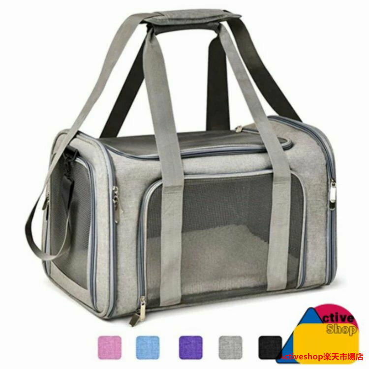 猫 キャリー バッグ ペットキャリー Mサイズ41X27X28cm 猫用・小型犬 折りたたみ式 お出かけ ドライブ ..