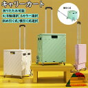キャリーカート 折りたたみ 折りたたみキャリーカート ショッピングカート ふた付き 買い物カート 階段を登れる ふた 横引く式 斜め引く式 4輪 8輪 買い物カート キャリー 台車 エコバッグ アウトドア キャンプ 大容量 荷重力が強い 前押し