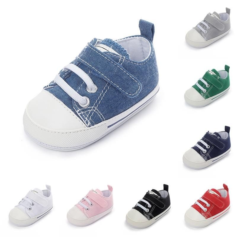 ベビー靴 ファーストシューズ 男の子 女の子 滑り止め キャンバスシューズ 出産祝い ギフト 1歳 誕生日..