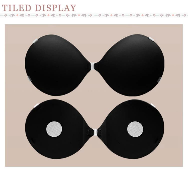 ヌーブラジャー 盛れる ヌードブラ 厚み5cm 3.5cm 5倍盛り 粘着力 水着 水着用 ドレス 激盛り バストアップ 通気性抜群 シリコン 軽量 ストラップレス ブラ ブラパッド キャバクラ パーティードレス 結婚式 ヌーブラジャー シリコンブラ