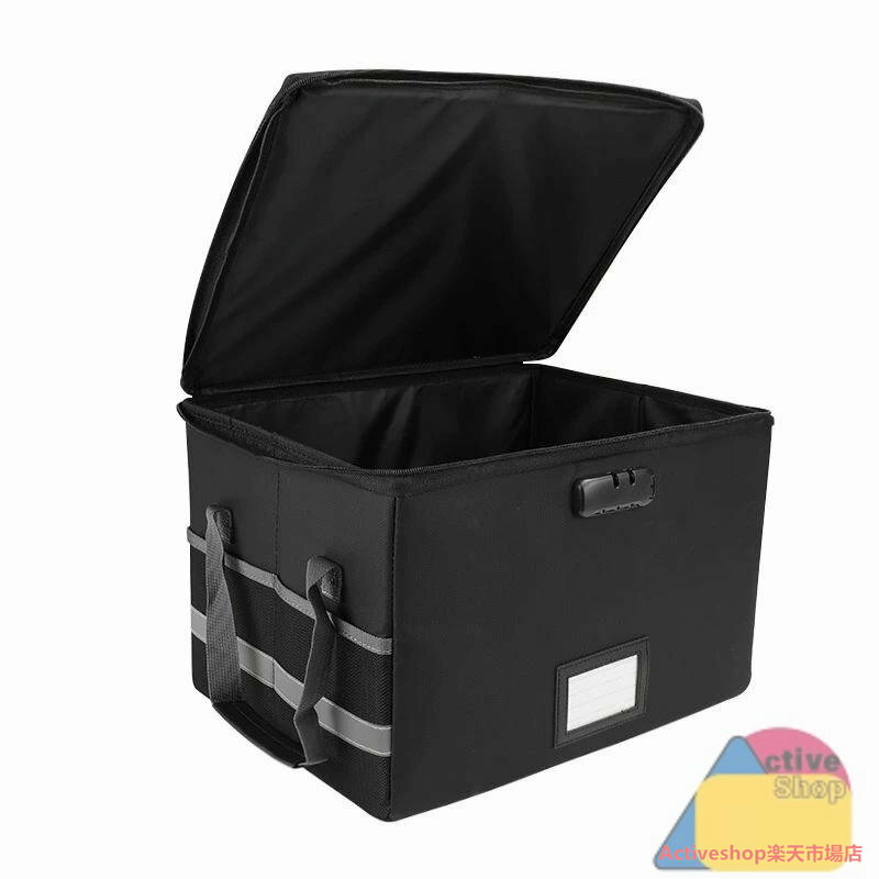 耐火バッグ 鍵付き 3層式 耐火ケース 23x14x10cm 防水 防火 防災 耐火金庫 書類ケース 集金袋 手提げ金庫 貴重品入れ 大容量 pc周辺小物用 金庫 耐火 収納ボックス 整理 分類 書類収納バッグ 金庫 家庭用 防水耐火 パスワードロック