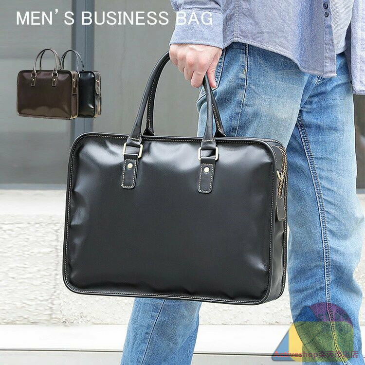 ビジネスバッグ メンズ ショルダーバッグ 通勤 本革 出張 オフィス フォーマル 入学式 卒業式 結婚式 P..