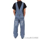 「Fashion THE SALE」50%OFF デニムサロペット メンズ オールインワン オーバーオール つなぎジーンズ 体型カバー