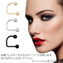 「Fashion THE SALE」50%OFF 軟骨ピアス 軟骨用 ステンレスピアス ボディピアス リップピアス リップ 唇 個性 ファッション小物 雑貨 ア...