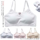 「Fashion THE SALE」50%OFF ジュニア ブラジャー 子供 ブラ 綿100% 成長期 快適 着心地 バット付き タンクトップ スポーツブラ かわいい 女の子 中学生 小学生 ガールズ ノンワイヤー 肌着 インナー キッズ ジュニアインナー