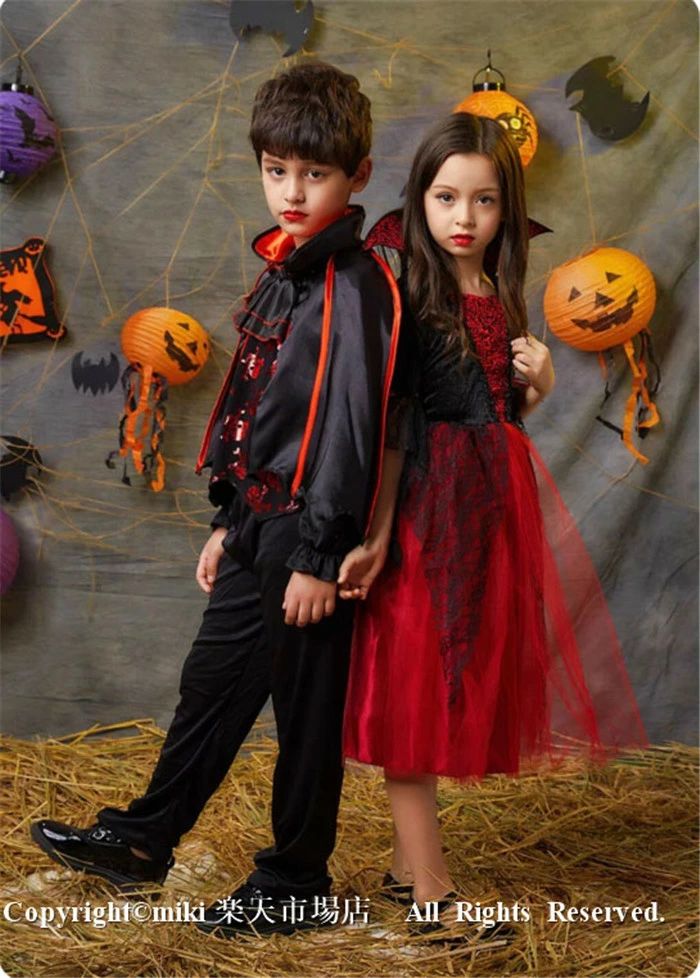 Halloween Cosplay Niña Vestido Bruja Niños Vestido Niños Vestido Niños Vestido Niños Halloween Princesa Vestido Vestido Maestro Ki — vista 3