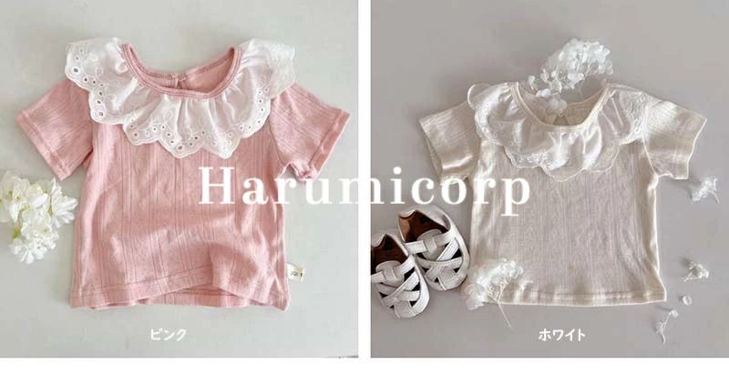 ベビー服 tシャツ キッズ 女の子 半袖 子供服 Tシャツ カットソー 赤ちゃん レース...