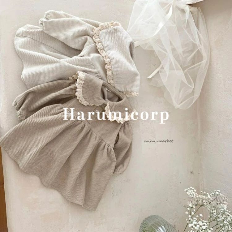 ワンピース キッズ 春 秋 冬 ベビー服 女の子 長袖 コーデュロイ ワンピース 綿 子供服 ワンピース 子ども服 ジュニア 赤ちゃん おしゃれ 可愛い 140cm 130cm 120cm 110cm 100cm 90cm 誕生日 プレゼント 結婚式 七五三 入学 入園 幼稚園 小学生 お姫様 ナチュラル お出かけ