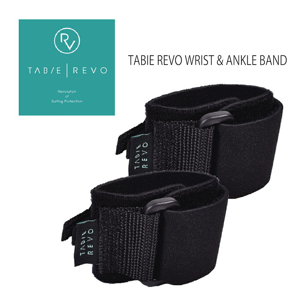 TABIE REVO SURFIN WRIST BLACK FREE size タビー レボ サーフィン リストバンド フリーサイズ　 送料..