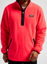 BURTON 【Hearth Fleece Pullover】Potent Pink バートン ハーフジップフリース