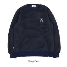 playdesign (プレイデザイン) FLEECE PLAY HOT CREW (DEEP SEE) Lサイズ　P01 プレイ