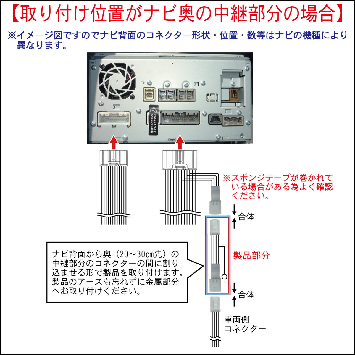 NSZN-X71D/NSZN-W71D/NMZL-W71D/NMZK-W71D/NSZN-Y70DS/NMZK-W70D ロッキー タフト ウェイク タント トール ブーン キャンバス ムーヴ ハイゼット キャスト ミラ アトレー テレビキット DOP 販売店 解除 キャンセラー カプラーオン 純正 TV ナビ 操作 ジャンパー TTC-001