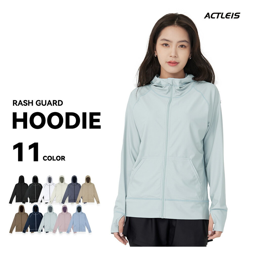 楽天市場】ラッシュガード（カラーグリーン）（レディースファッション