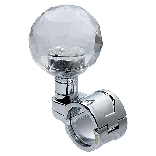 ジェットイノウエ(JET INOUE) ハンドルスピンナー 丸型 クリアー ベアリング採用 取付ハンドルサイズ26..