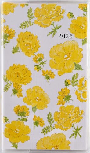 292 ラフィーネスリム2 手帳 高橋書店 2026年版 花柄 マンスリー 手帳判 送料無料