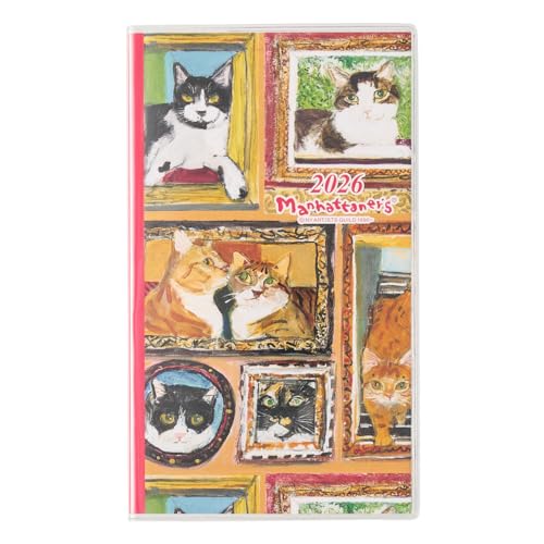 2451 ペイジェムマンハッタナーズスリム日曜(猫家族みんなの肖像) 送料無料