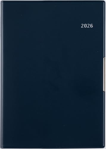 236 フェルテ6 手帳 高橋書店 2026年版 ディープブルー ウィークリー B6判 送料無料