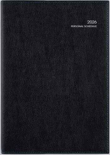 504 ディアクレールラプロ4 月曜始まり 手帳 高橋書店 2026年版 ブラック マンスリー A5判 送料無料