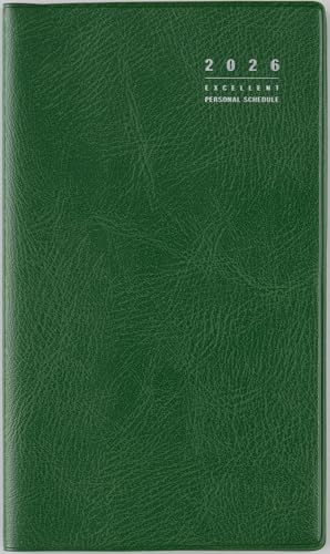 309 リベル インデックス 9 月曜始まり 手帳 高橋書店 2026年版 フォレストブルーグリーン マンスリー 手帳判 送料無料