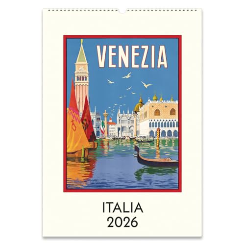 カバリーニ 2026年 カレンダー 壁掛け イタリア 475742 送料無料