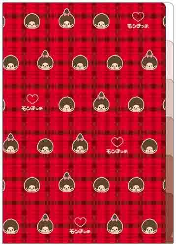 サンスター文具(Sun-Star Stationery) モンチッチ グッズ クリアファイル A4サイズ 5ポケット パターン..