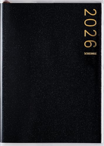 195 T’pure (ティーズピュア) 1 手帳 高橋書店 2026年版 ブラック ウィークリー B7判 送料無料