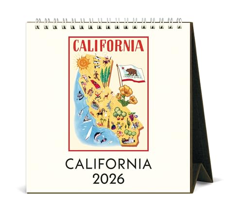 カバリーニ 2026年 カレンダー 卓上 カリフォルニア 475605 送料無料