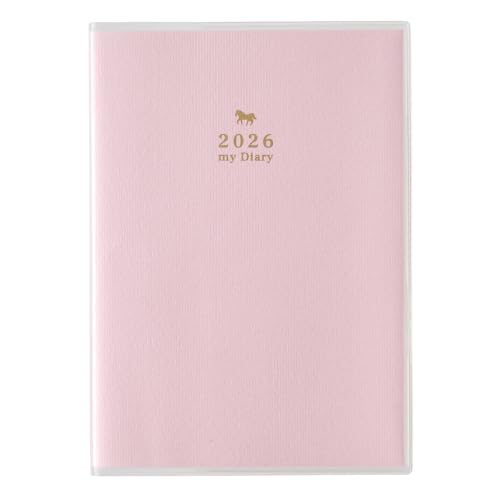 8508 ペイジェムメモリー (日記)A6(ピンク) 送料無料