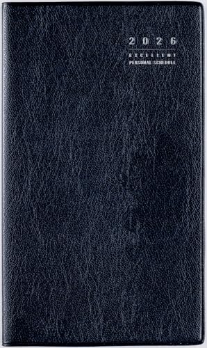 306 リベルインデックス 6 月曜始まり 手帳 高橋書店 2026年版 ブルー オン ノアール マンスリー 手帳..