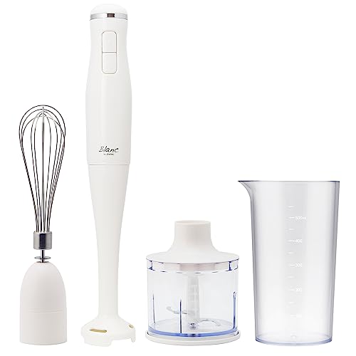 dretec(ドリテック) ハンドブレンダー 1台4役「つぶす」「まぜる」「きざむ」「泡立てる」スティックミキサー ミキサー スティック 送料無料
