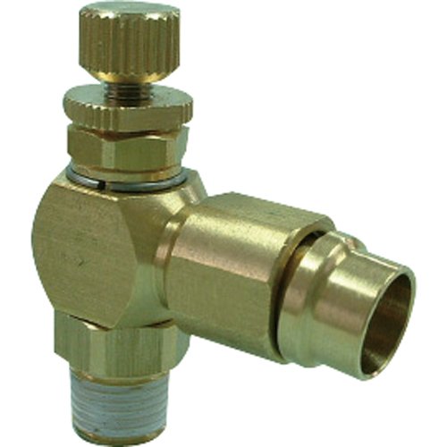 チヨダ フジHタイプスピードコントローラーα(金属) メーターアウト6 R1/4 602SCOH 送料無料