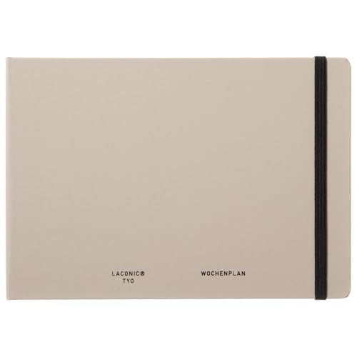 ラコニック 手帳 2026年 B6変型 横型 ウィークリー ハードカバー ベージュ LLS09-220BE (2025年9月始まり) 送料無料