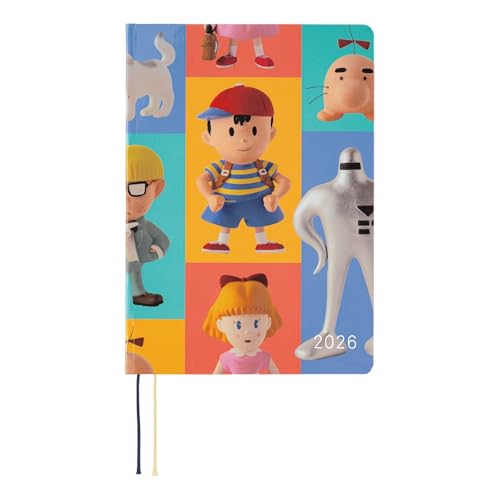 ほぼ日手帳 2026 HON 英語版 MOTHER/クレイフィギュア [A5/1日1ページ/1月/月曜はじまり] 送料無料