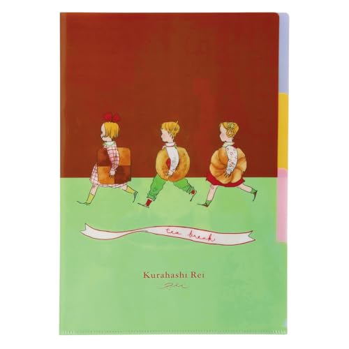 学研ステイフル くらはしれい 3ポケット A4ファイル クッキー D05896 送料無料