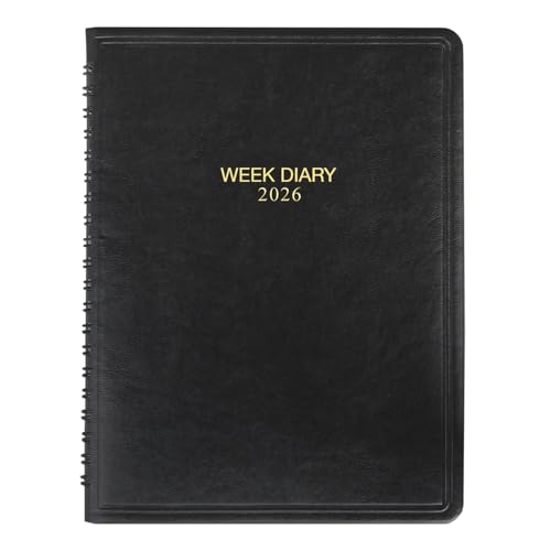 コレクト 手帳 2026 スケジュール帳 ウィークダイアリー ウィークリー レフト ワイヤリングとじ A5 D-51 2026年 1月始 送料無料