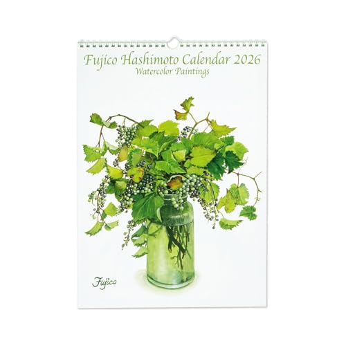 橋本不二子 2026年 カレンダー 壁掛け 書き込み L CAL-198 送料無料