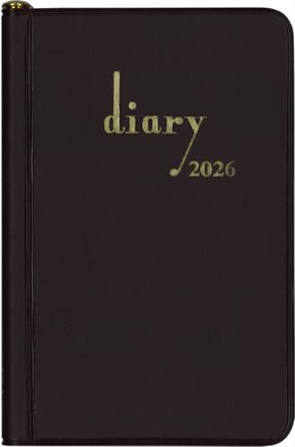 博文館 手帳 2026年 ウィークリー 横線ポケット日記 茶 No.55 (2026年 1月始まり) 送料無料
