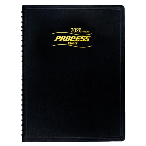 コレクト 手帳 2026 スケジュール帳 プロセスダイアリー 見開き1カ月15カ月ワイヤリングとじ B5 D-71 2026年 1月始ま 送料無料